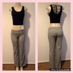 Grey career dress pants